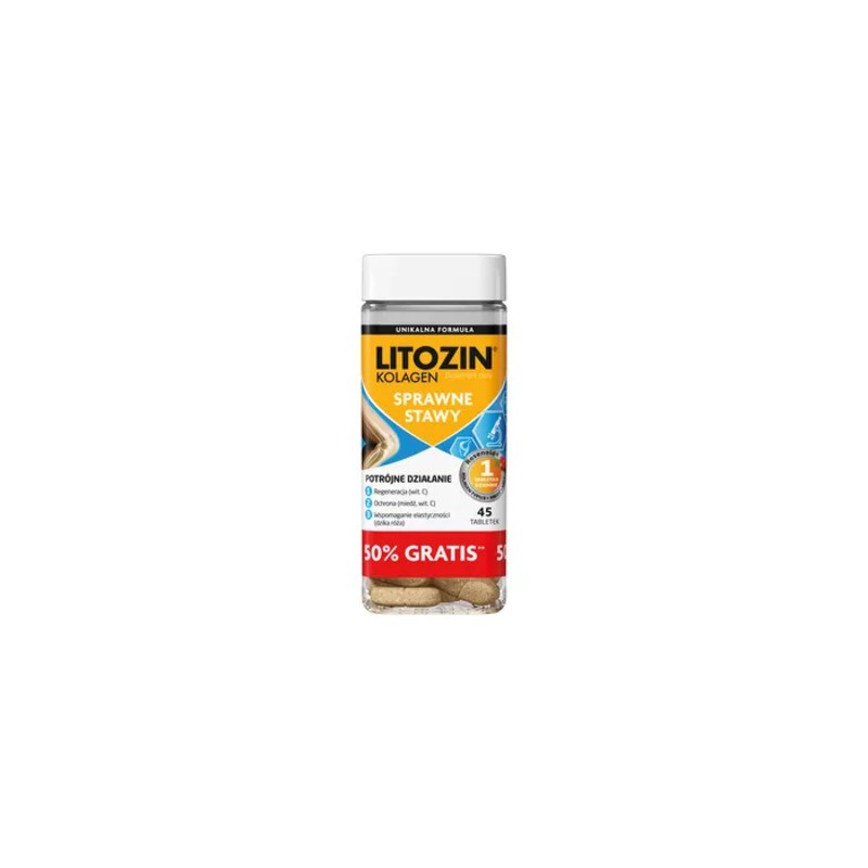 Litozin Kolagen, 45 tabletek 