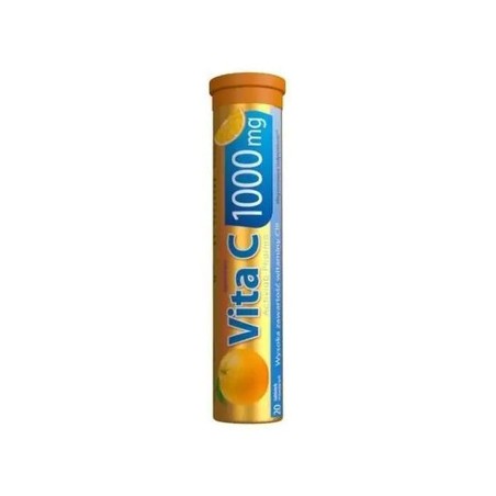  Activlab Pharma Vita C 1000 mg o smaku pomarańczowym, 20 tabletek musujących 