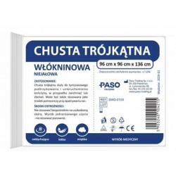 Chusta trójkątna włókninowa niejałowa 96x96x136cm, 1 sztuka