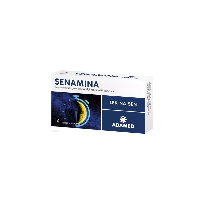 Senamina 12,5 mg, 14 tabletek powlekanych 