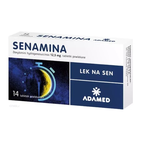  Senamina 12,5 mg, 14 tabletek powlekanych 