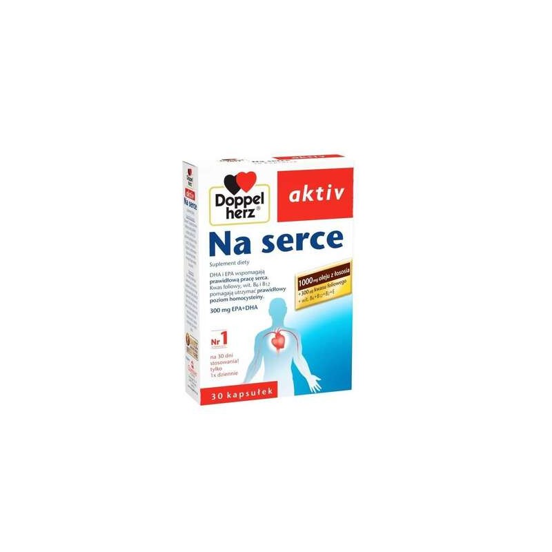 Doppelherz Aktiv Na Serce EPA+DHA, 30 kapsułek 