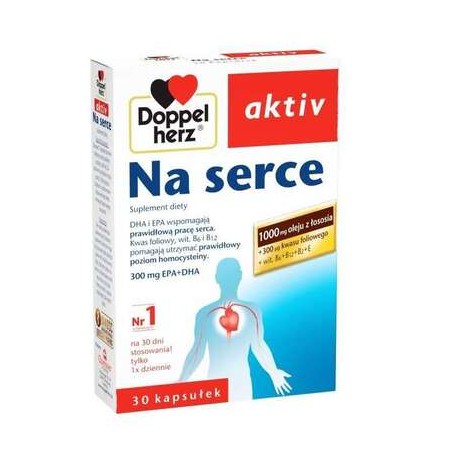 Doppelherz Aktiv Na Serce EPA+DHA, 30 kapsułek