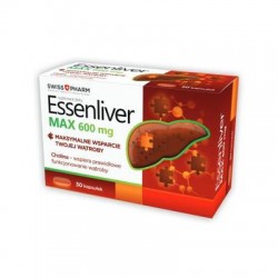 Essenliver MAX 600 mg, 30 kapsułek