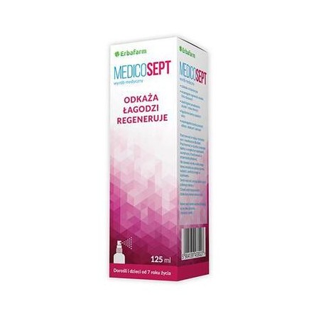  Medicosept spray do stosowania na skórę 125 ml 