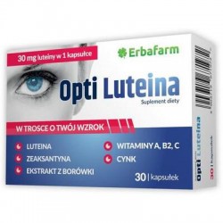 Opti Luteina 30mg, 30 kapsułek