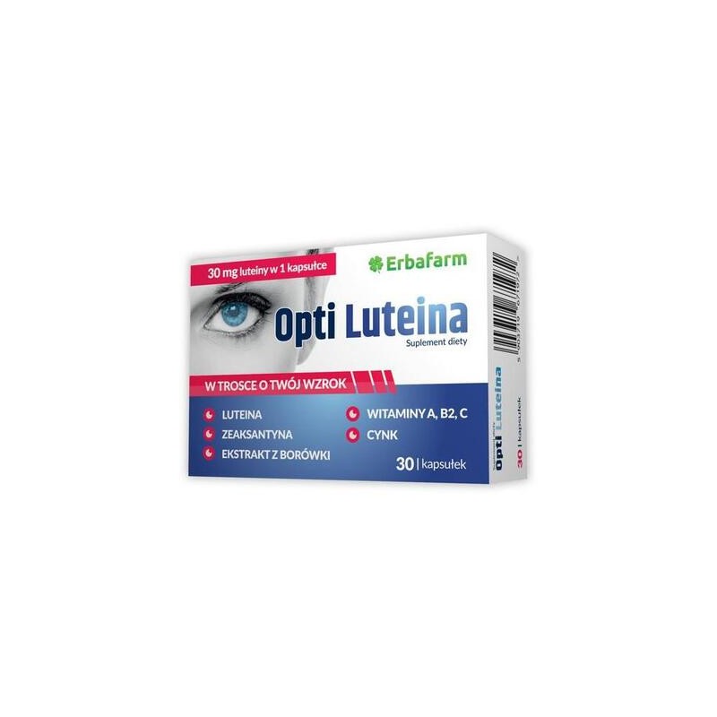 Opti Luteina 30mg, 30 kapsułek 