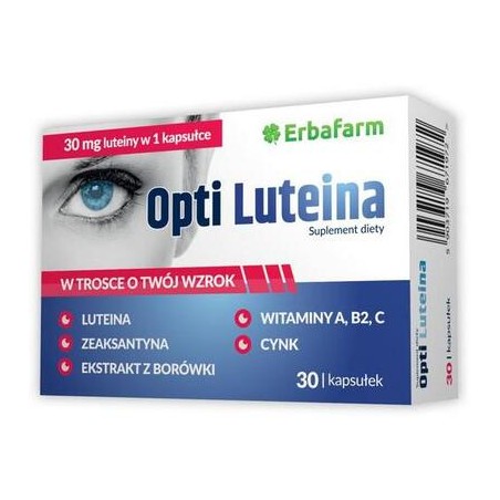 Opti Luteina 30mg, 30 kapsułek