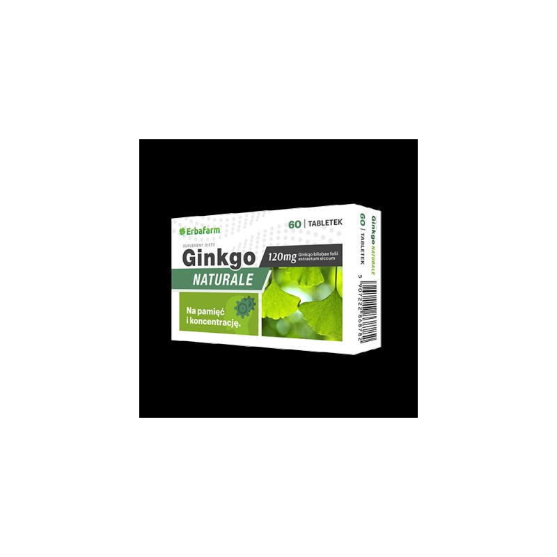 Ginkgo Naturale, 60 tabletek 