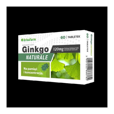  Ginkgo Naturale, 60 tabletek 
