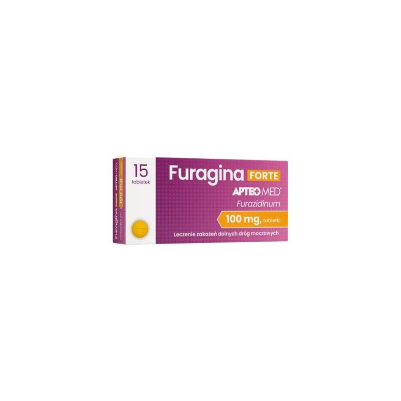 Apteo Med Furagina Forte 100 mg, 15 tabletek 