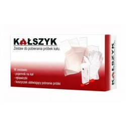 Kałszyk, zestaw do pobierania próbek kału, 1 sztuka
