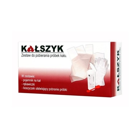  Kałszyk, zestaw do pobierania próbek kału, 1 sztuka 