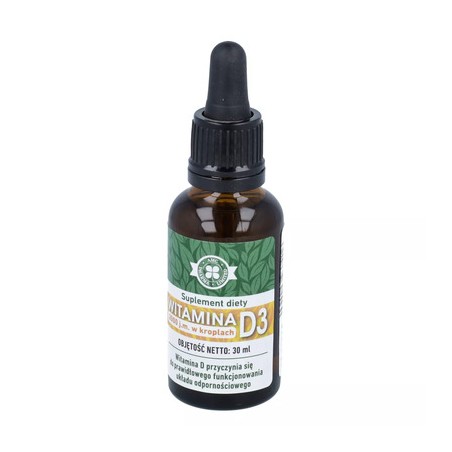  AMC PHARMA Witamina D3 2000 j.m., krople, 30ml 