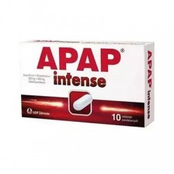 APAP Intense 200 mg + 500 mg, 10 tabletek
