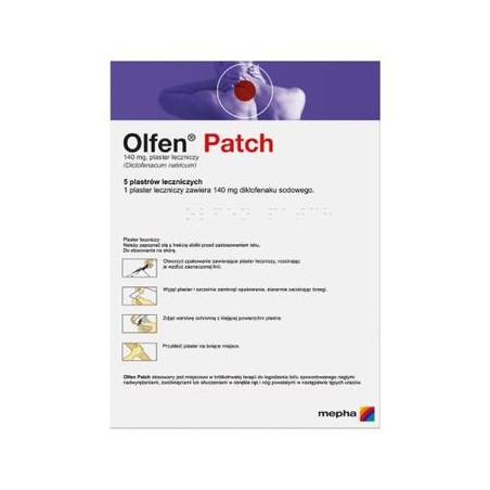 Olfen Patch 140 mg, 5 plastrów