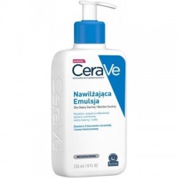 CeraVe, emulsja nawilżająca z ceramidami, skóra sucha i bardzo sucha, 236 ml (+pompka)