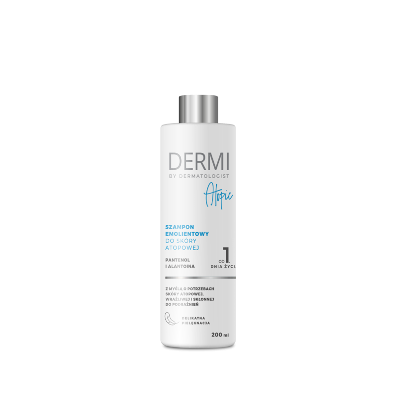 DERMI ATOPIC Szampon emolientowy do skóry atopowej, 200 ml 