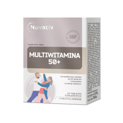 Novativ Multiwitamina 50+, 60 tabletek powlekanych