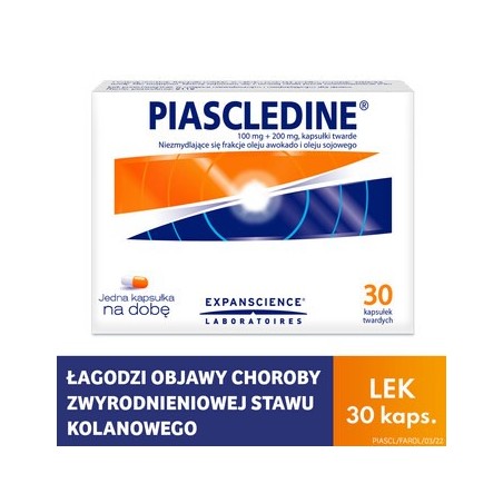  Piascledine 100 mg + 200 mg, 30 kapsułek twardych 