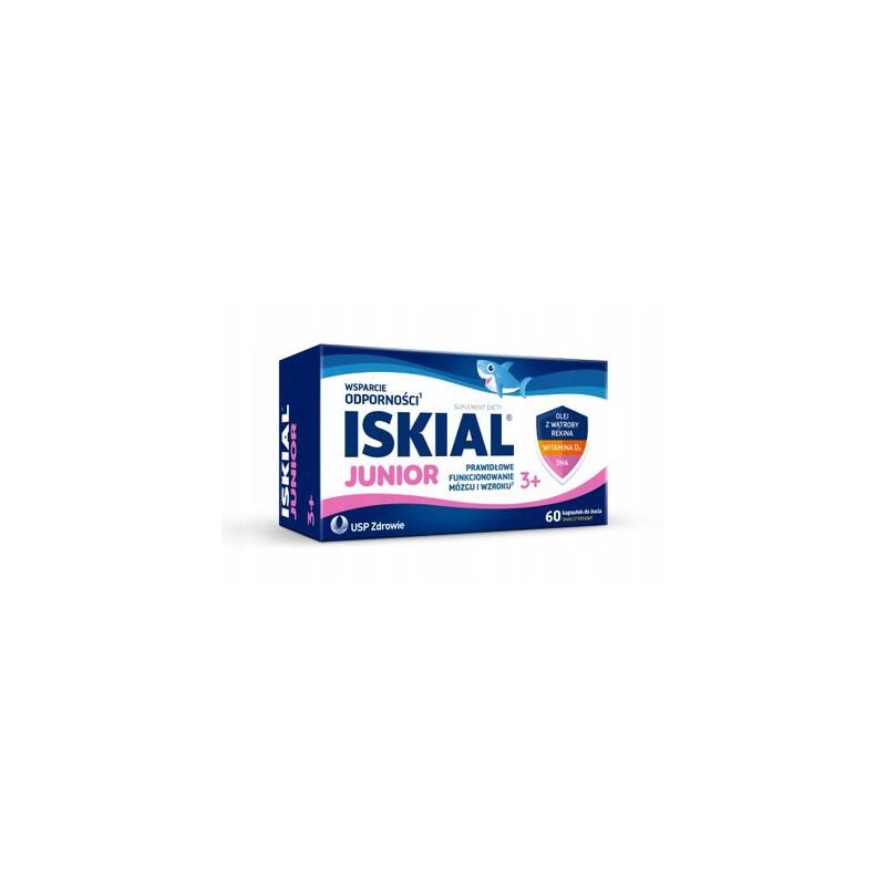 Iskial Junior, kapsułki do żucia, 60 kapsułek 