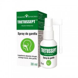 Tretussept spray do gardła, 30ml