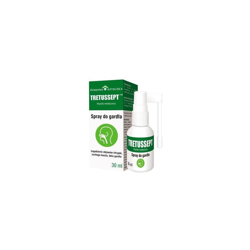 Tretussept spray do gardła, 30ml 