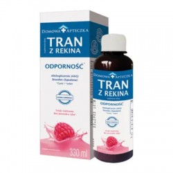 Domowa Apteczka Tran z Rekina, smak malinowy, 330 ml