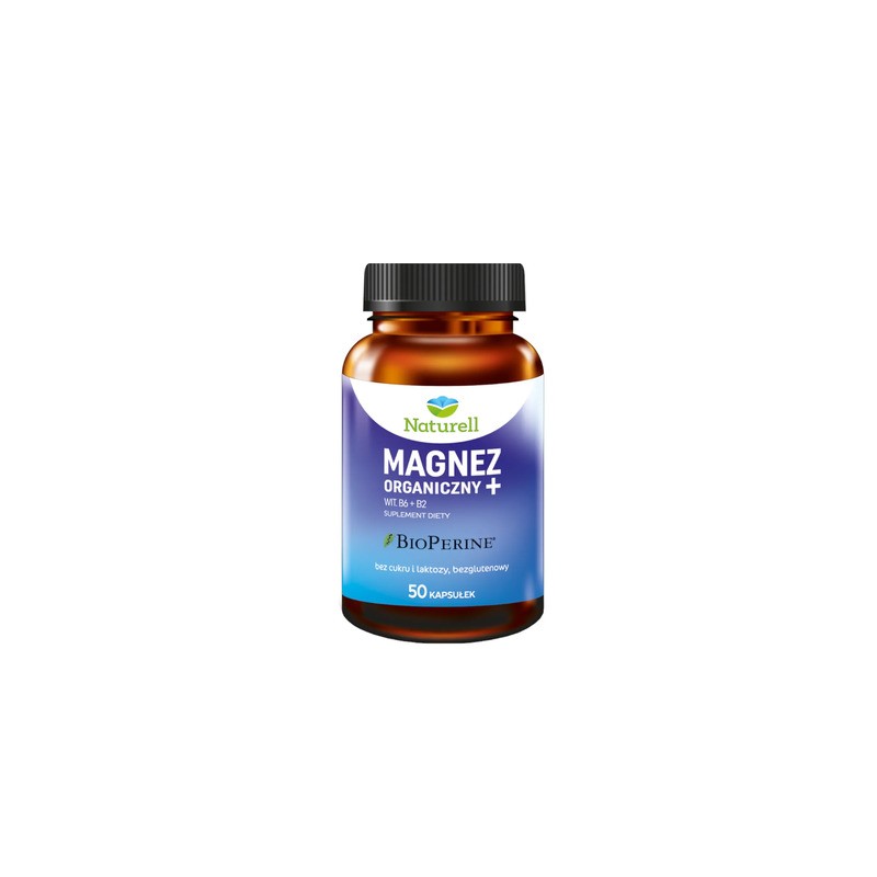 Naturell Magnez Organiczny+, 50 kapsułek 