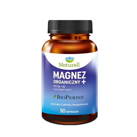  Naturell Magnez Organiczny+, 50 kapsułek 