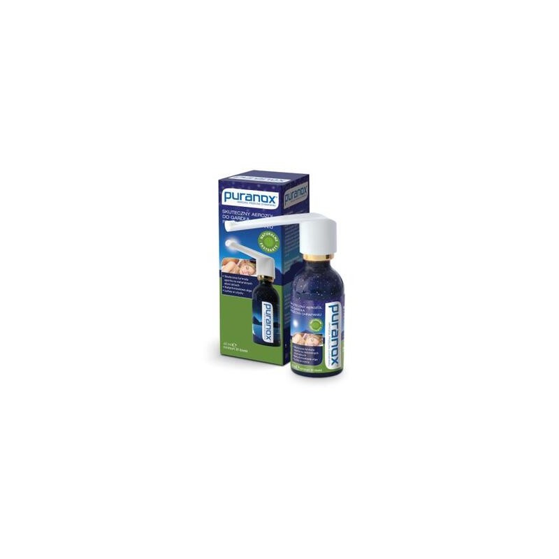 Puranox, aerozol do gardła przeciw chrapaniu, 40 ml 