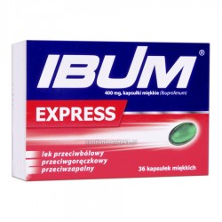 Ibum Express kaps.miękkie 36 kaps.