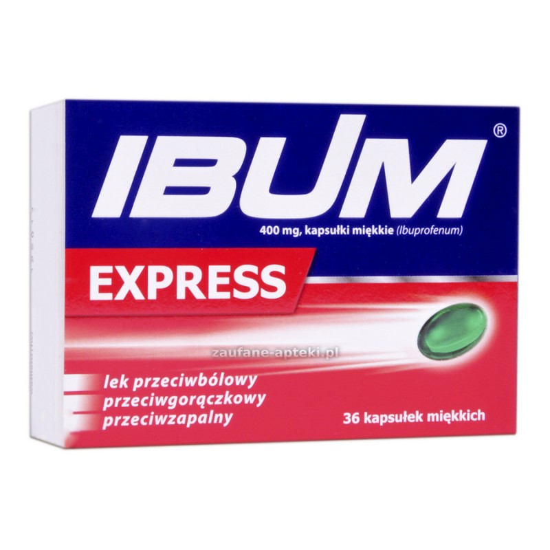Ibum Express kaps.miękkie 36 kaps. 