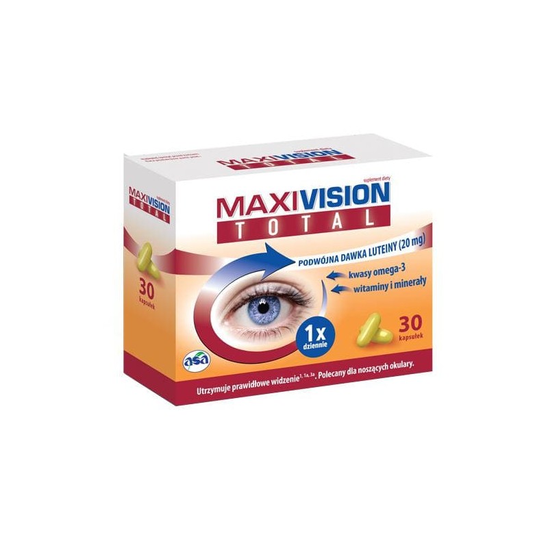 MaxiVision Total, 30 kapsułek 