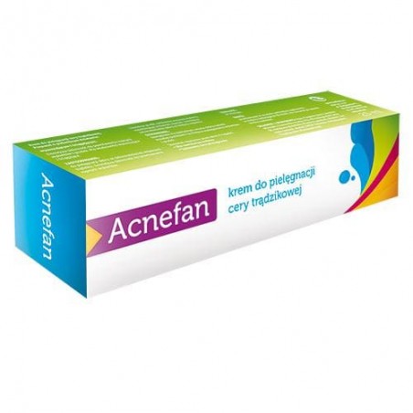 Acnefan, krem do pielęgnacji cery trądzikowej, 25 ml