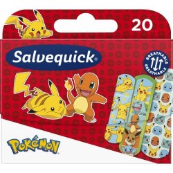 Salvequick, plastry z opatrunkiem, Pokemon, 20 sztuk
