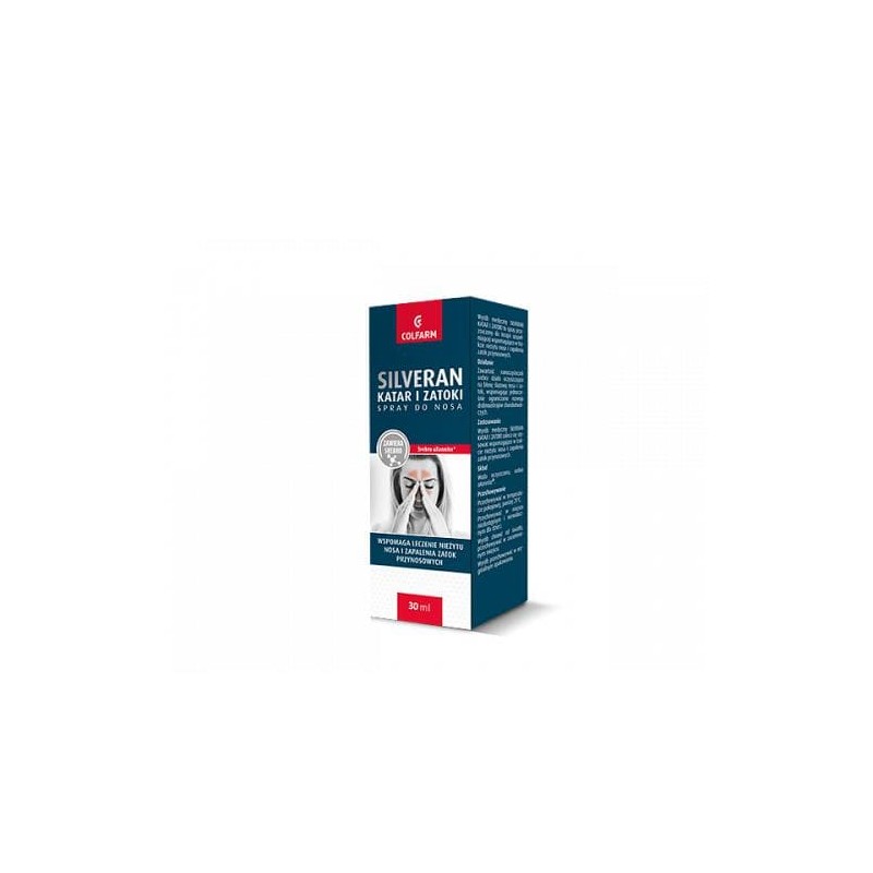 Silveran Katar i Zatoki, spray do nosa, 30 ml 