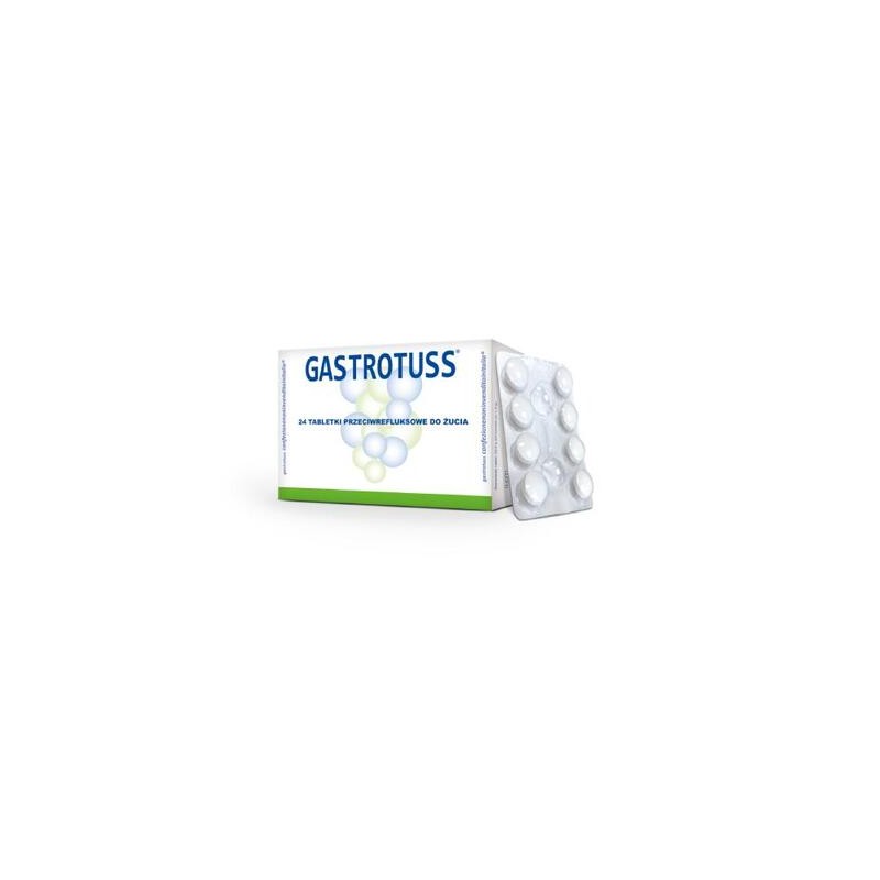 Gastrotuss, 24 tabletki do żucia 