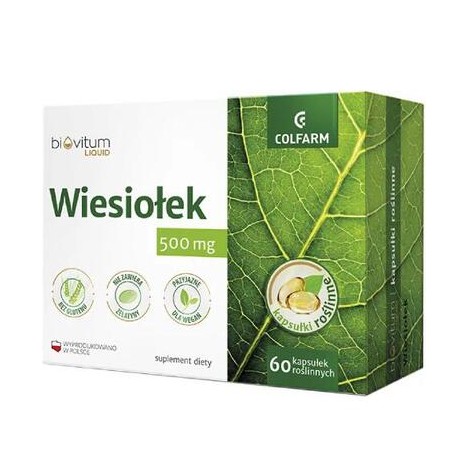 Biovitum Liquid Wiesiołek, 60 kapsułek roślinnych