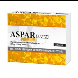 Aspar Espefa 250 mg + 250 mg, 50 tabletek