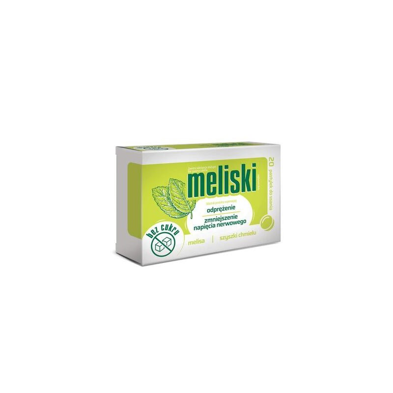 Meliski, 20 pastylek do ssania 