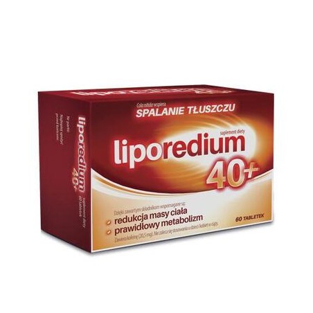  Liporedium 40+, 60 tabletek 