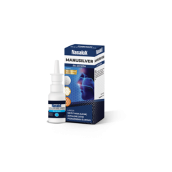 Nasalox Manusilver, żel do nosa, 20 ml