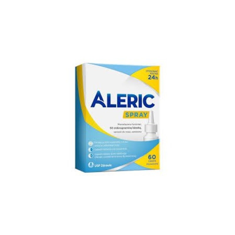 Aleric Spray, 50 mcg/dawkę, aerozol do nosa, 140 dawek 