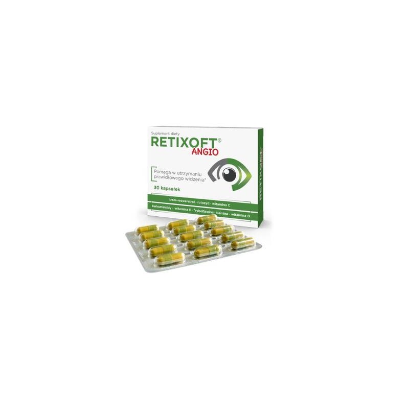 Retixoft Angio, 30 kapsułek 