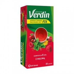 Verdin FIX z Maliną, 20 saszetek