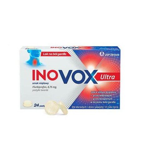  Inovox Ultra smak miętowy (Ultravox Maxe smak miętowy), 8,75 mg, 24 sztuki 