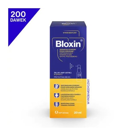  Bloxin, żel do jamy ustnej w sprayu, 20 ml 