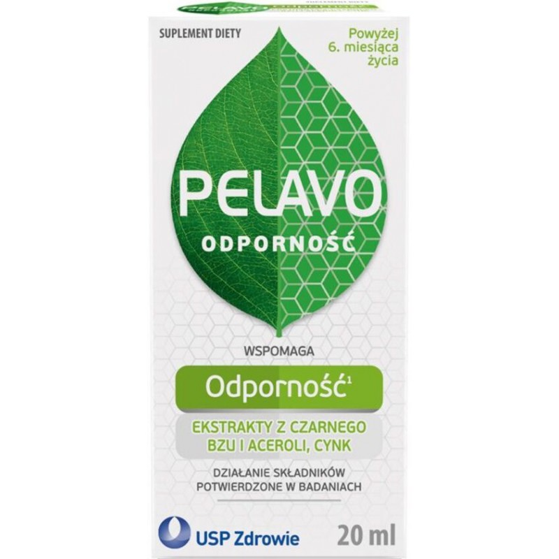 Pelavo Odporność, krople dla dzieci i niemowląt powyżej 6 miesiąca życia, 20 ml 