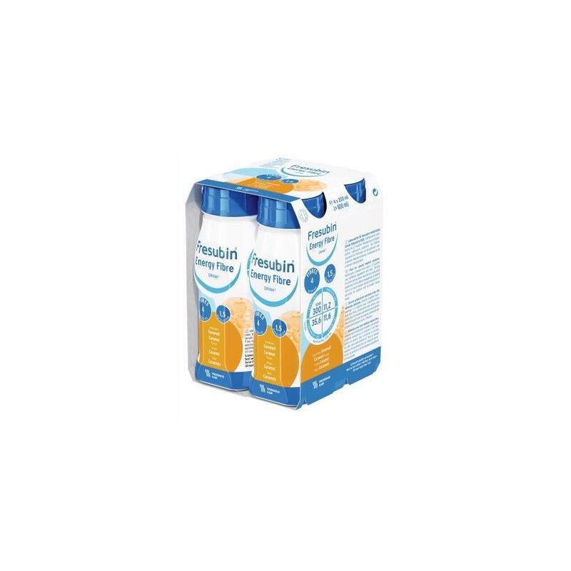 Fresubin Energy Fibre Drink, o smaku karmelowym, 4 x 200 ml 